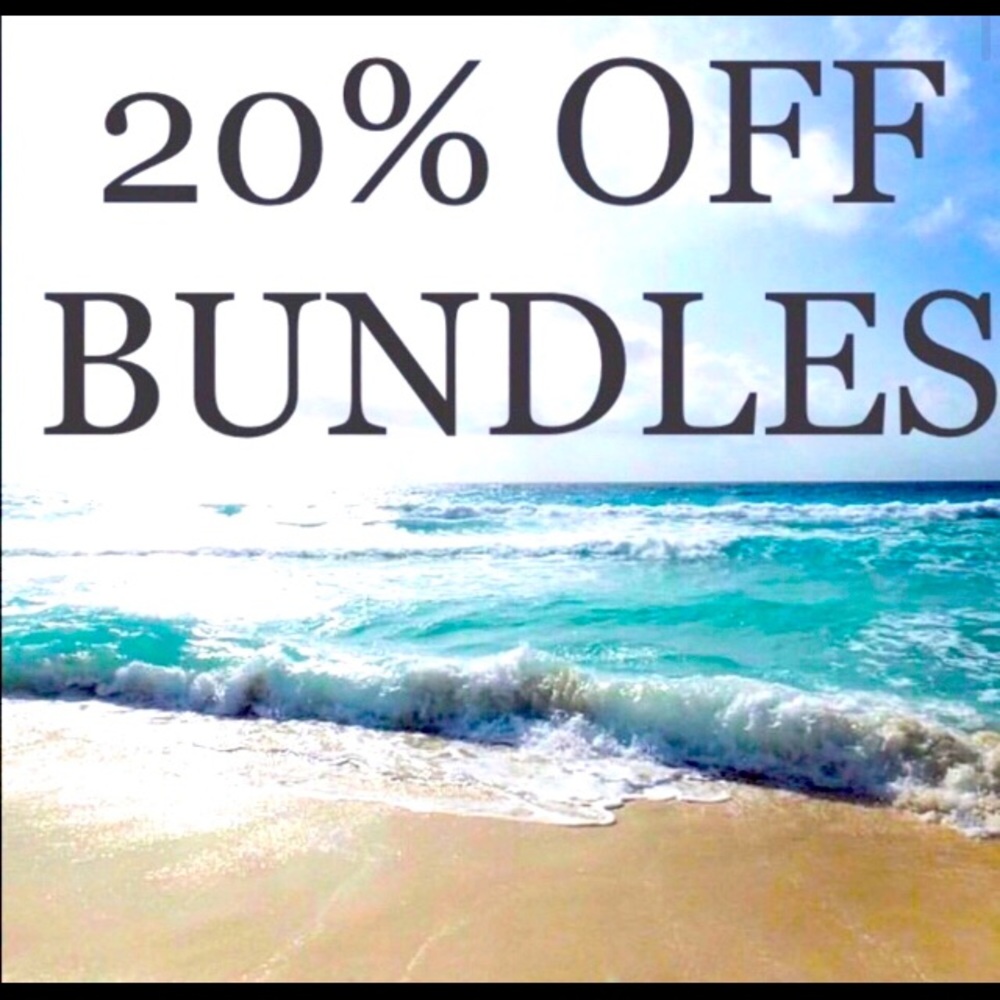 20% off Bundles for 3+ items!